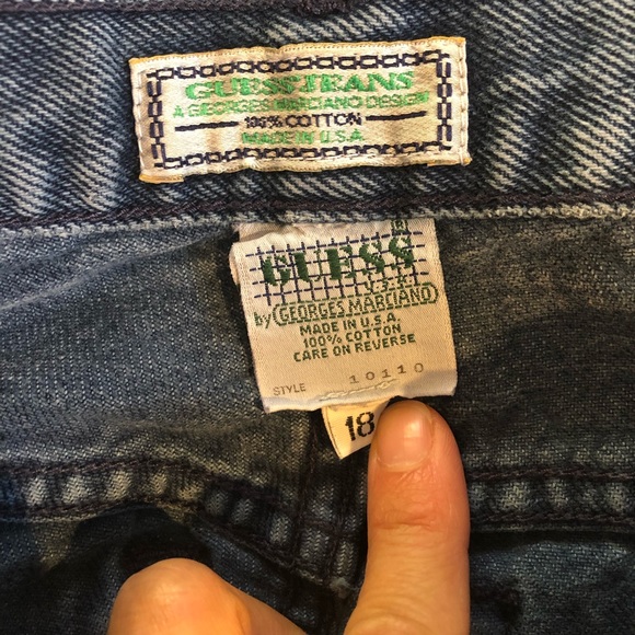 Vintage Guess 80’s Jeans - Picture 6 of 10